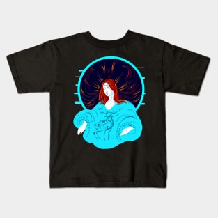 Redhead spirit fire Kids T-Shirt